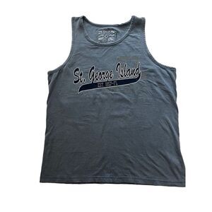 US VINTAGE St George Island shop Tank top  size M